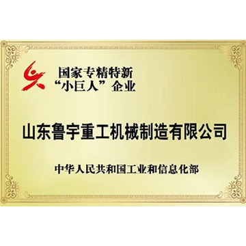 國家專精特新“小巨人”企業